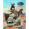 Desperate Enterprises Colt - Tex and Patches Tin Sign - Nostalgic Vintage Metal Wall Decor - Made in USA - 12.5" W x 16" H