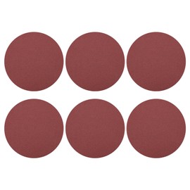 HARFINGTON 15 Pcs 8 Inch Sanding Disc 120 Grit Hook and Loop Sandpaper Random Orbital Sander Pads for Woodworking Automotive Metal Polishing
