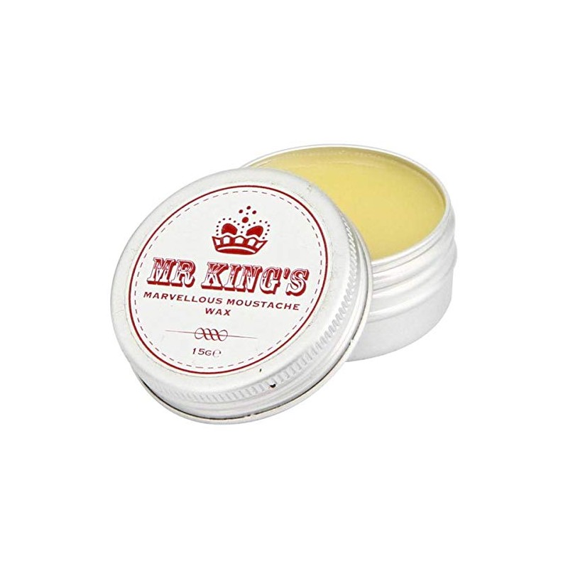 Mr King's Marvellous Moustache Wax (15g) by Mr King's