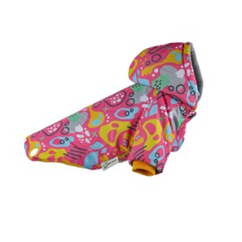 IZOCOOL - Tasarim Dog Jacket, Waterproof Dog Coat, Reflective Jacket for Cold Weather with Soft Fleece Lining, Warm Coat for Dogs, Indoor & Outdoor, Camping, Hiking (Pink, XL)