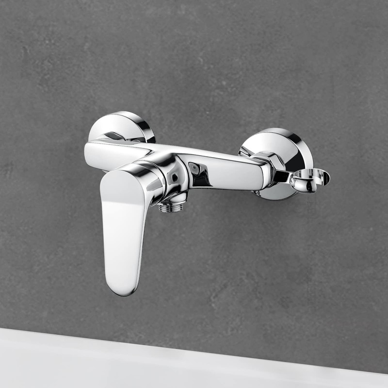 Ibergrif Shower Mixer Valve Wall Mounted, Shower Faucet Single Lever