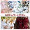 PATIKIL 60mm Wide Wired Chiffon Ribbon, 9.1m Sheer Wired Organza
