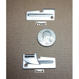 US Shelby Co P-38 Original Military Can Opener Emergency Survival Tool with 4.5" Chain