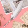 Vintage Classical Fountain Pen Sign Pen Calligraphy Feather Quill Dip