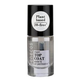 Benecos Happy Nails Nail Polish, Crystal (Top Coat) 5ml