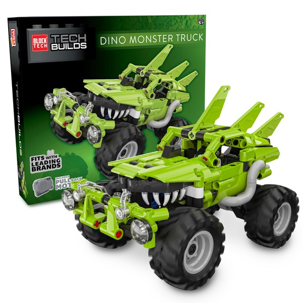 Block Tech Build Your Own Monster Truck | 307 Piece