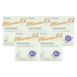 Dr.Lin Supercritical Vitamin K2 300mg x 30 tablets x 5 boxes / 닥터린 초임계 비타민K2 300mg x 30정 x 5박스