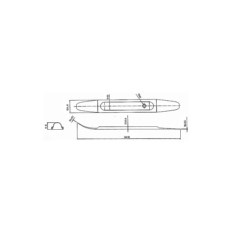 CUSTOR ST-22090 Metal Skin Wedge Tool
