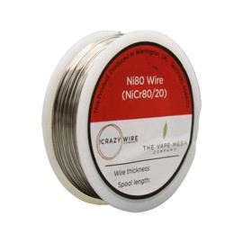 Nichrome Wire Ni80 Resistance Round Wire | 0.6mm (22 AWG 3.89 Ωm) (25 Metre Spool)