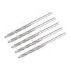 sourcing map 2.5mm Diamond Twist Drill Bits High Speed Steel