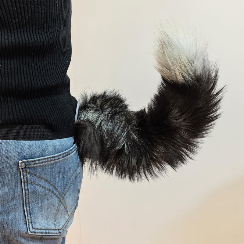 [SCLMRO] Electric Foxtail Cosplay Faux Fur with Remote Control Cosplay