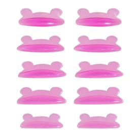 Lomansa Eyelash Lifting Pads, Lash Lifting Pads, Super Sticky, No Glue Required on the Back of the Pads, Suitable for Hairdressing Salon (Pink)