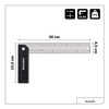 Hultafors 253120 Adjustable Mitre Angle Made of Aluminium, 300 mm