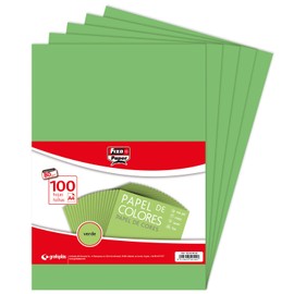 FIXO Paper 65009220 Pack of 100 Sheets 80 g Green A4
