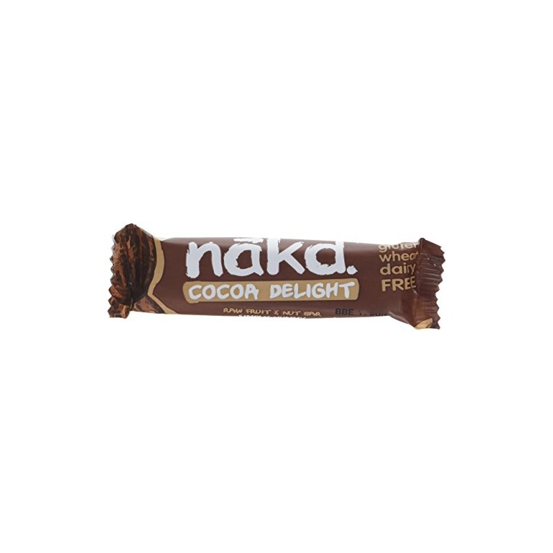 NAKD BARS Gluten Free Cocoa Delight Bar 35g (PACK OF