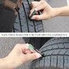 Yourkar 2 PCS Car Tire Tread Depth Gauge, Tire Depth