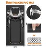 Treadmill Mat 96"x36", WERCHO Walking Pad Mat for Carpet Hardwood