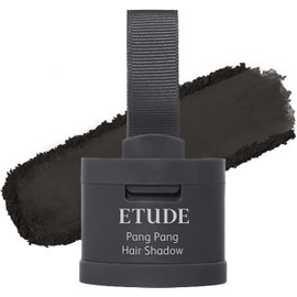 ETUDE Pom Pom Hair Shadow Natural Black / Waterproof / Facial Makeup / Hairline / Thin Hair / Hairline Powder 1 Piece (x1)