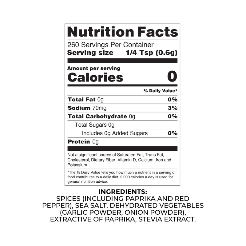 Rib Rack Spicy Sugar Free Seasoning, 5.5 oz