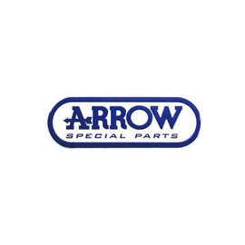 10. Blue Arrow (Medium) Motorcycle Heat-Resistant Aluminum Patch Sticker / 10.블루에로우(중) 오토바이 내열 알루미늄 패치 스티커