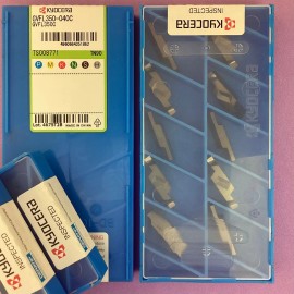 Kyocera 10pc  KYOCERA  CERATIP   GVFL350-040C  Carbide Grooving Inserts TN90Machinis