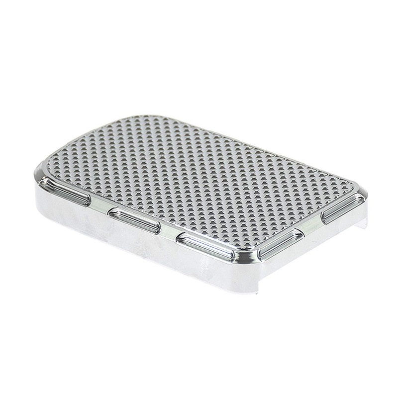 HDBUBALUS Motorcycle Brake Pedal Pad Cover for Harley Touring Softail