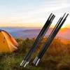 4.9M Fiberglass Camping Tent Pole Bars Outdoor Support Rods Awning