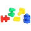 Betzold - Colourful Screw Game 64-Piece Children's Toy Tool
