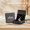 Aniu Sterling Silver 925 Cat Necklace/Cat Earrings for Women, Cat