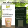 Biotiva Black Pepper Organic 250g - Whole peppercorns in top