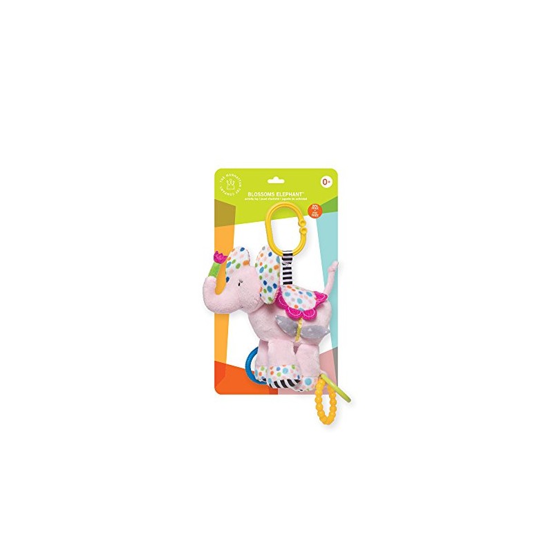 Manhattan Toy Blossoms Elephant Rattle & Teether