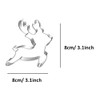 WDYJMALL Cookie Cutter Reindeer Sika Elk Deer