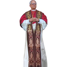 MH48841 Pope Leo XIV Chicago Born First American Pontiff 8in Acrylic Standee