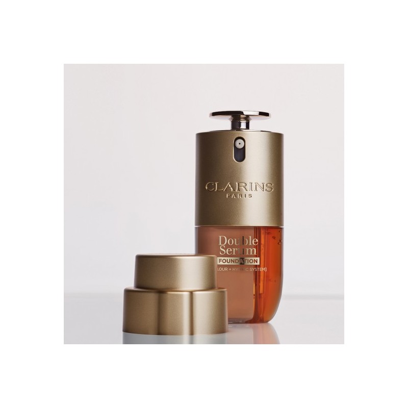 Clarins NEW Double Serum Foundation 30ml Set (+Deluxe 2-Piece Set)