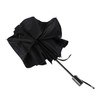 High Quality Koshu Woven Men's Folding Umbrella, "Tie" (Surface), Plain
