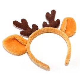 Taorayo Christmas Reindeer Headband Headband Hair Band Hair Hoop Hair Accessories, Hair Ornament, Hair Clip, Hair Clip, Costume Accessory, Deer Antler, Party Supplies, Unisex, Cosplay, Costume