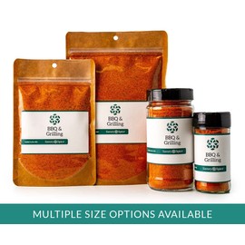 Savory Spice Red Rocks Hickory Smoke Seasoning - Hickory Smoked Dry Rub for BBQ, Beef & Homemade Barbecue Sauce | Salty & Smoky Paprika-Based Spice Blend (1/2 Cup Bag - Net: 2.45 oz)