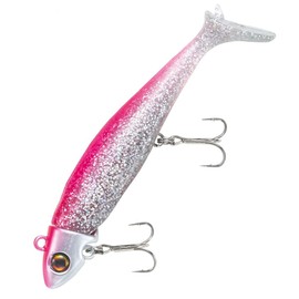 Alpha Tackle Crazy Jig Head Swimmer 0.8 oz (23 g) #04 Hot Pink
