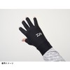 Daiwa 25DG-6825 ICEDRY UV Protection Gloves, 5-Piece Cut, Khaki, L