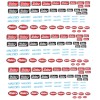 Hot Wheels 1/64 Mallory Transmission Waterslide Decals  MADE IS THE USA