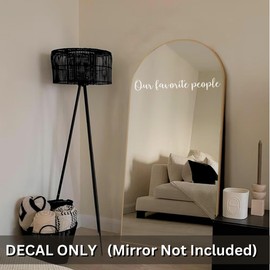 Our Favorite People Mirror Sticker Wedding Seating Chart Decal - Wedding Sign Decor DIY Wedding Decals - Seating Chart Mirror Decal - Wedding Vinyl Stickers