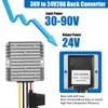 YABOANG DC DC Converter Voltage Converter 24/48/60/72V to 24V 20A