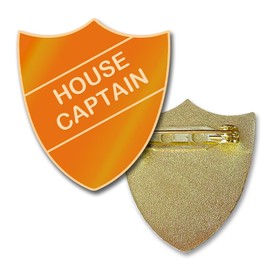 House Captain Enamel Badge (ORANGE)