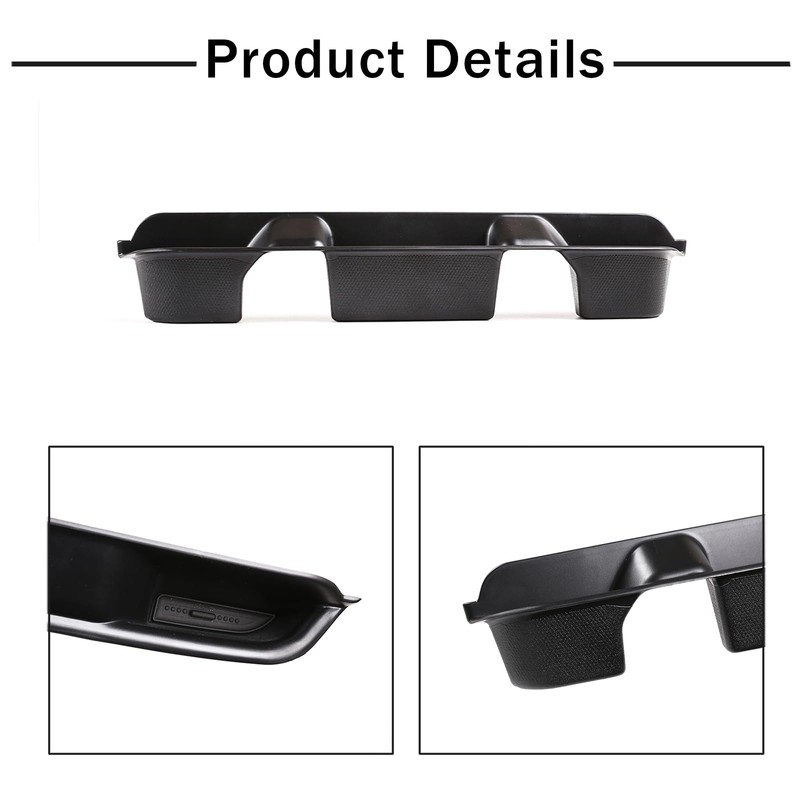 HIRUFAIT Co-pilot Front Organizer Tray Compatible with LR Defender 90/110/130