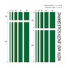 KuGuo Artificial Grass Strip, 4" x 5ft Spring Grass DIY