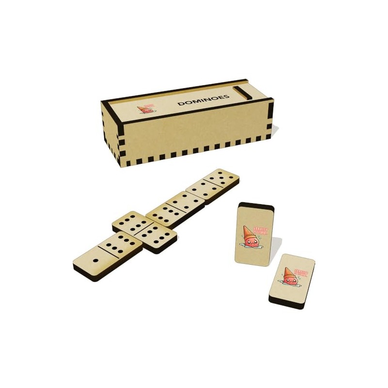 Azeeda 'Gravity Is Stupid' Domino Set & Box (DM00052096)