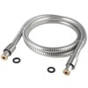 MakeFit 59 Inch Stainless Steel Shower Hose, Universal Handheld Shower