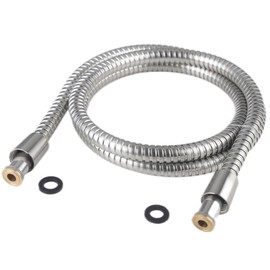 MakeFit 59 Inch Stainless Steel Shower Hose, Universal Handheld Shower Head Hose, Brushed Nickel