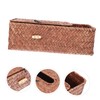 Mobestech Woven Tissue Box Cover Multifunctional Remote Control Organizer for