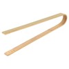 Tongs 16 cm Natural Bamboo - 100 Un.